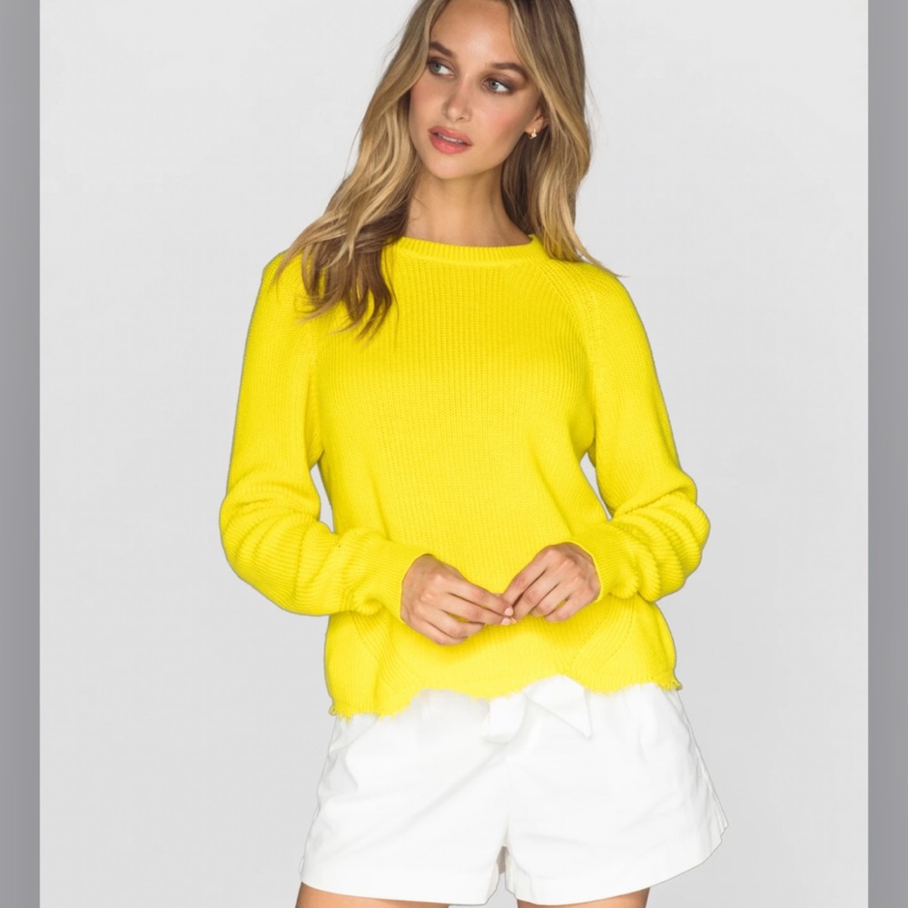 CHRLDR LINDA - SHREDDED SWEATER